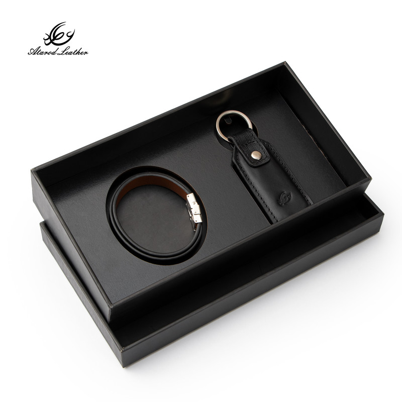 ست هدیه چرم عطارد مدل چرم طبیعی کد A130