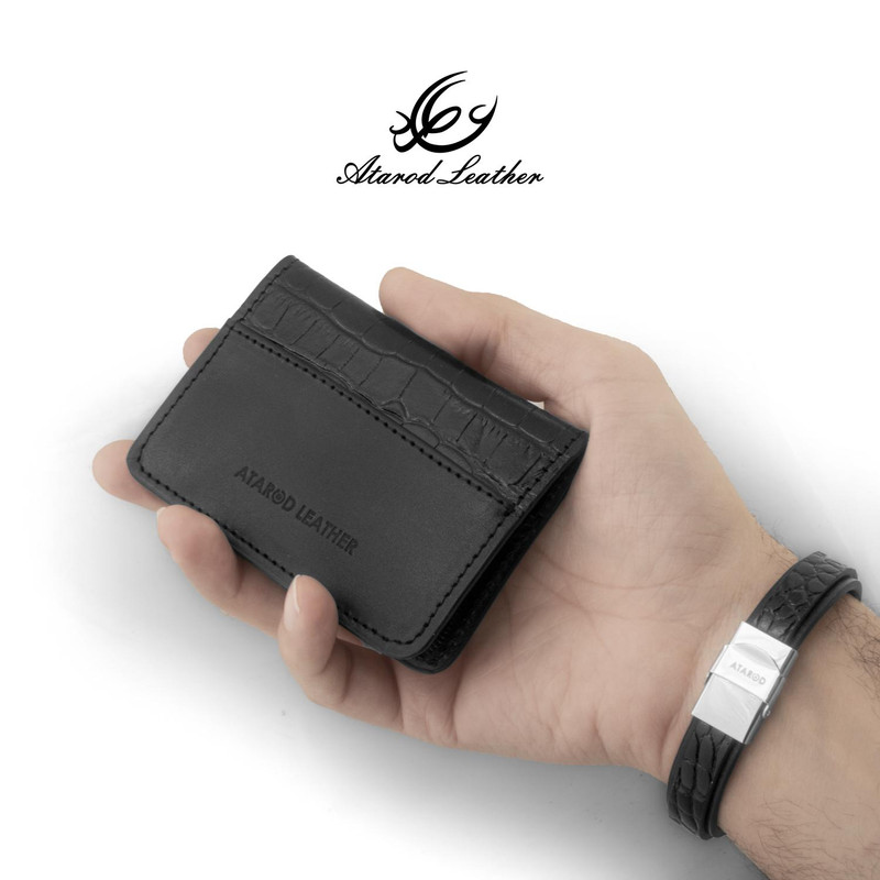 ست هدیه مردانه چرم عطارد مدل چرم طبیعی کد A112