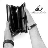 ست هدیه مردانه چرم عطارد مدل چرم طبیعی کد A115