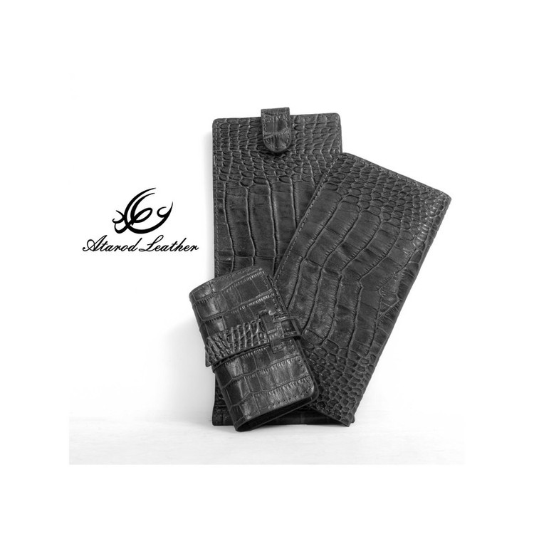 ست هدیه چرم عطارد مدل چرم طبیعی کد A61