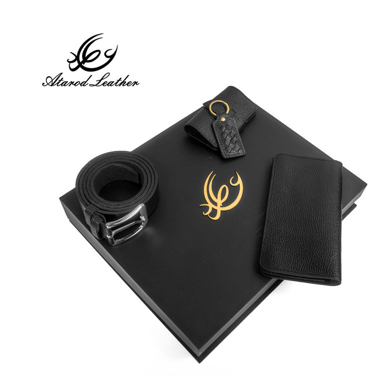 ست هدیه چرم عطارد مدل چرم طبیعی کد A80