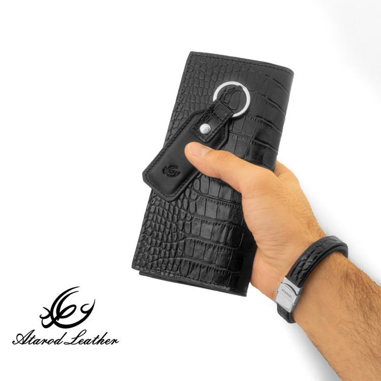 ست هدیه چرم عطارد مدل چرم طبیعی کد A104