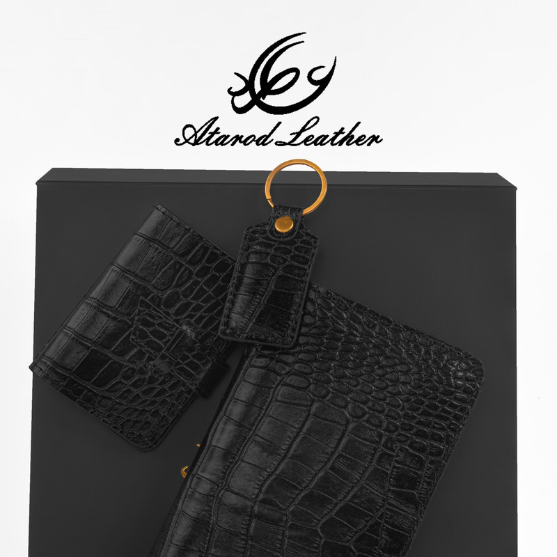ست هدیه چرم عطارد مدل A36