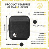 ست هدیه چرم عطارد مدل چرم طبیعی کد A68