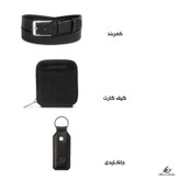 ست هدیه چرم عطارد مدل چرم طبیعی کد A136