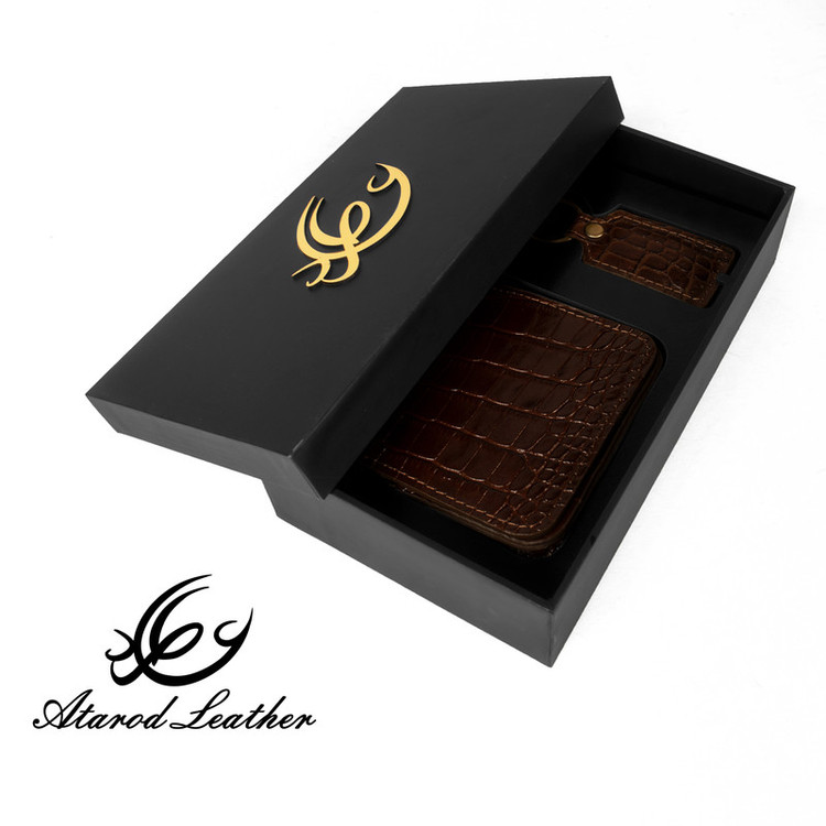 ست هدیه چرم عطارد مدل چرم طبیعی کد A59