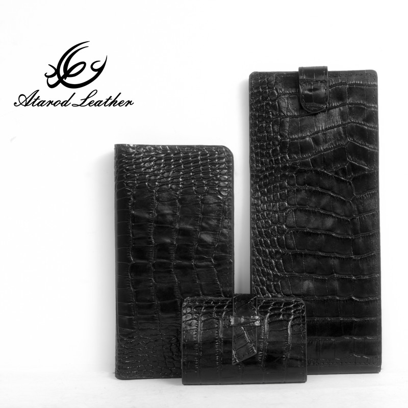 ست هدیه چرم عطارد مدل چرم طبیعی کد A60