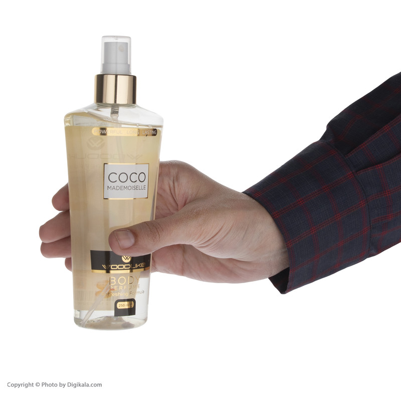 بادی اسپلش زنانه وودلایک مدل Coco حجم 250 میلی لیتر