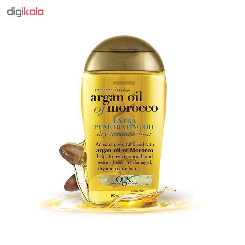 روغن مو او جی ایکس مدل Argan حجم 100 میلی لیتر