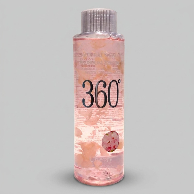 تونر پاک کننده آرایش صورت 360 مدل Flower حجم 300 میلی لیتر