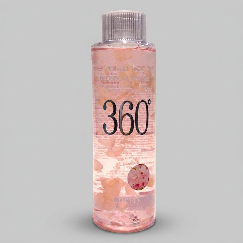 تونر پاک کننده آرایش صورت 360 مدل Flower حجم 300 میلی لیتر