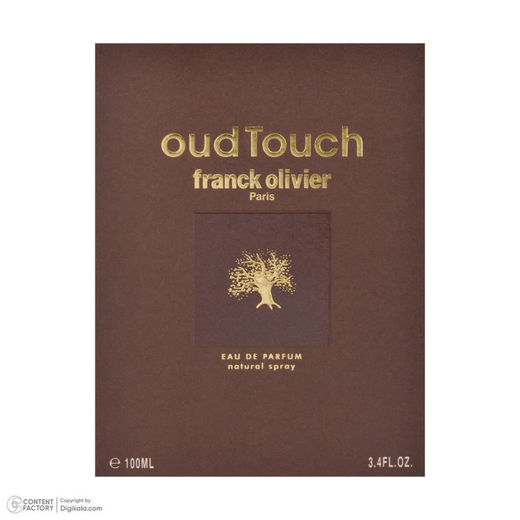 ادو پرفیوم مردانه فرانک اولیویر مدل Oud Touch حجم 100 میلی لیتر