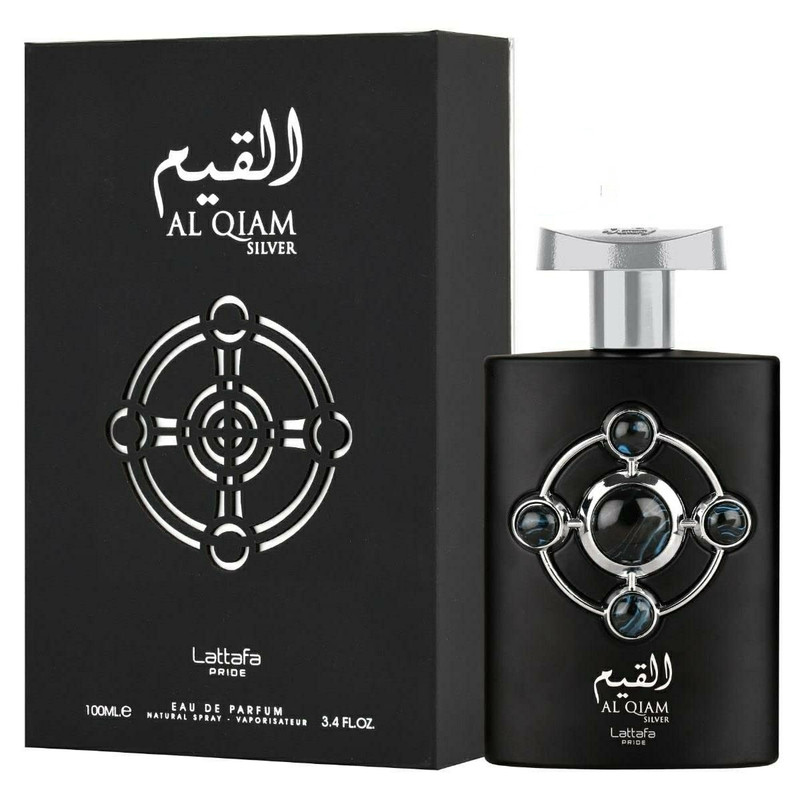 ادو پرفیوم لطافه مدل القیم سیلور حجم 100 میلیلیتر