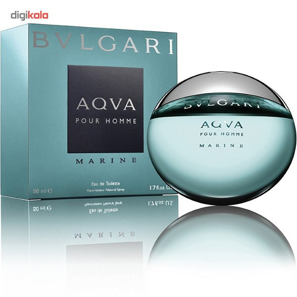 ادو تویلت مردانه بولگاری مدل Aqva Pour Homme Marine حجم 50 میلی لیتر
