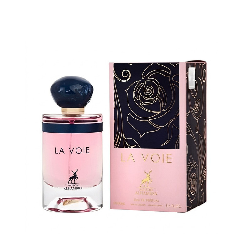 ادوپرفیوم الحمبرا مدل La Voie با رایحه معتدل حجم 100 میلیلیتر