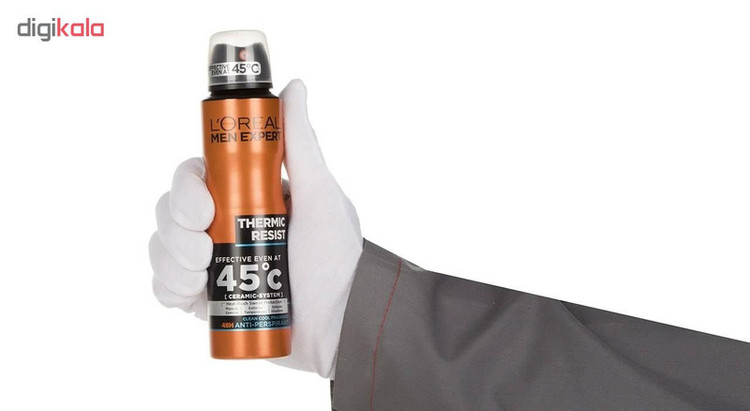 اسپری ضد تعریق مردانه لورآل سری Men Expert مدل Thermic Resist حجم 250 میلی لیتر
