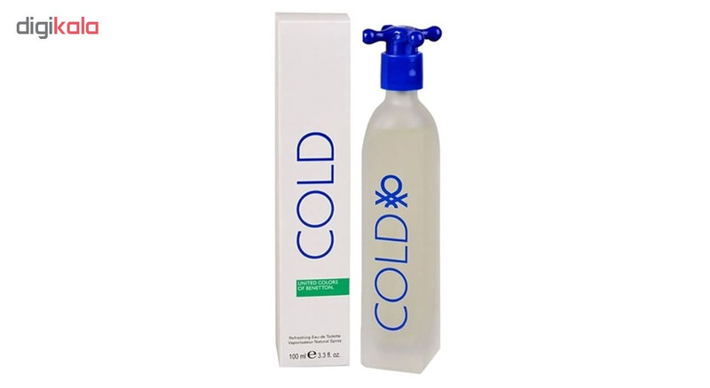 ادو تویلت مردانه بنتون مدل Cold حجم 100 میلی لیتر