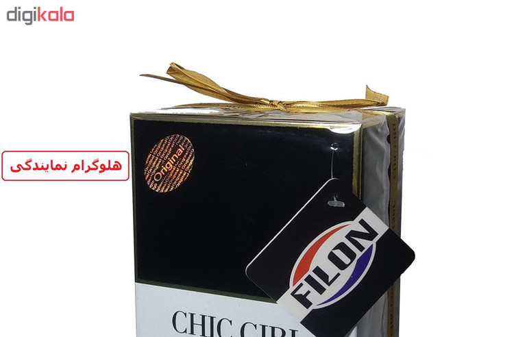 ادو پرفیوم زنانه فیلون فراگرنس ورد مدل Chic Girl Black حجم 90 میلی لیتر