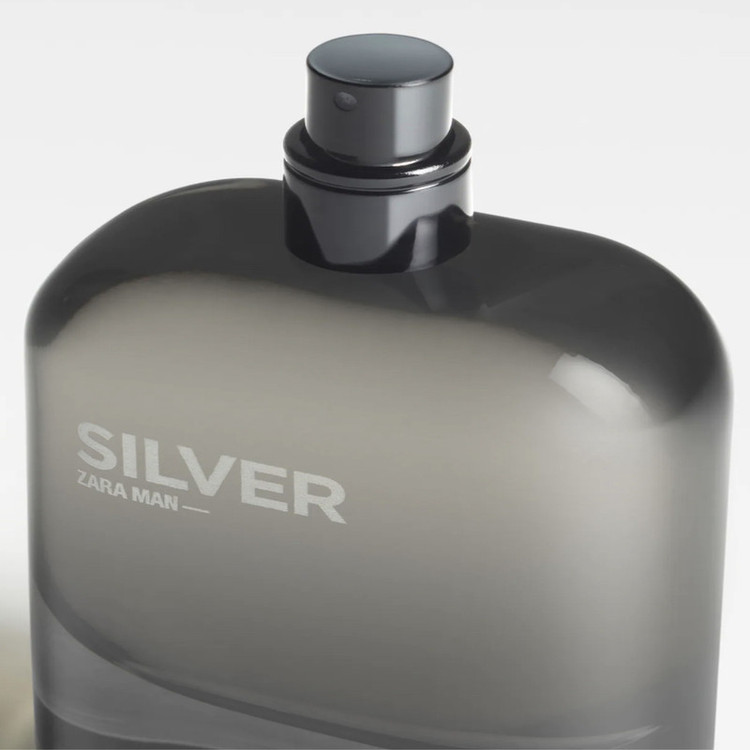 ادو تویلت مردانه زارا مدل SILVER حجم 80 میلی لیتر