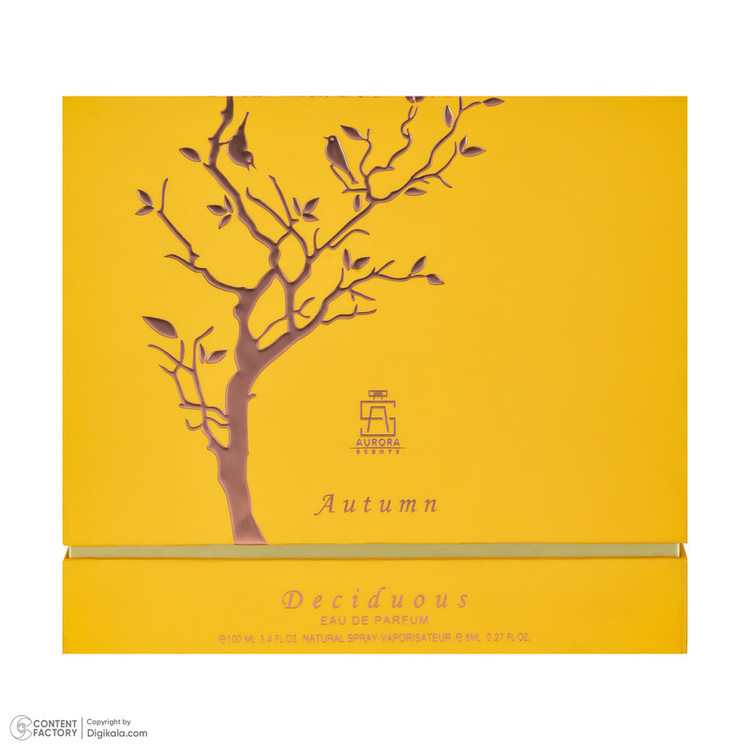 ادوپرفیوم زنانه ارورواسنتس مدل Deciduous Autumn حجم 100 میلیلیتر به همراه عطر جیبی حجم 8 میلی لیتر