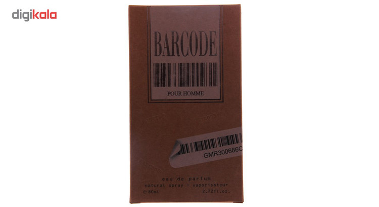 ادو پرفیوم مردانه ارکید مدل Barcode حجم 80ml