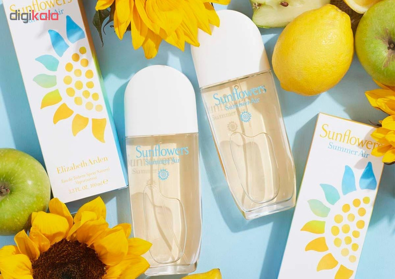 ادو تویلت زنانه الیزابت آردن Sunflowers Summer Air حجم 100 میلی لیتر