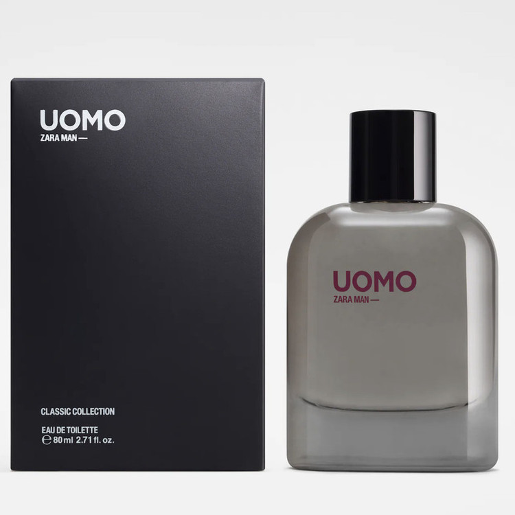 ادو تویلت مردانه زارا مدل UOMO حجم 80 میلی لیتر