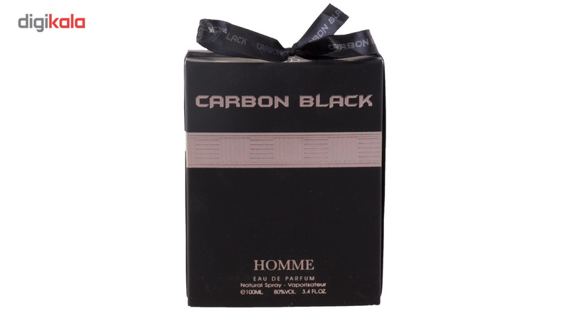 ادو پرفیوم مردانه فراگرنس ورد مدل Carbon Black حجم 100 میلی لیتر