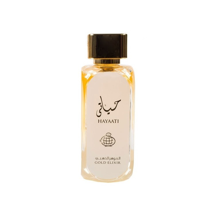 ادوپرفیوم فراگرنس ورد مدل HAYAATI GOLD ELIXIR حجم 100 میلیلیتر