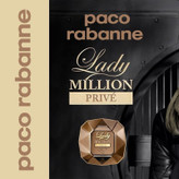 ادو پرفیوم زنانه پاکو رابان مدل Lady Million Prive حجم 80 میلی لیتر