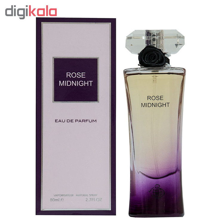 ادو پرفیوم زنانه فراگرنس ورد مدل ROSE MIDNIGHT حجم 100 میلی لیتر