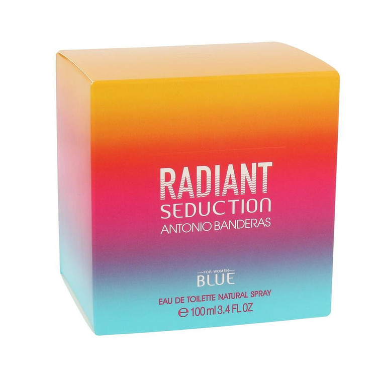 ادوتویلت زنانه آنتونیو باندراس مدل Radiant Seduction Blue حجم 100 میلیلیتر