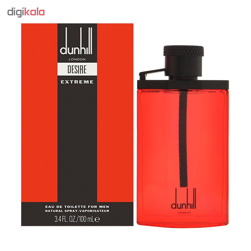 ادو تویلت مردانه دانهیل مدل desire extreme حجم 100 میلی لیتر