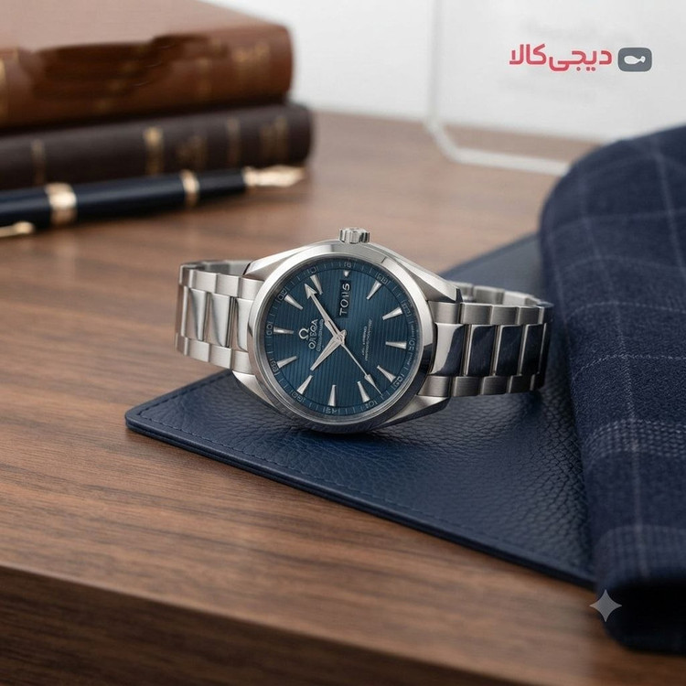 ساعت مچی عقربه ای مردانه دو تقویم قفل مخفی کد 011