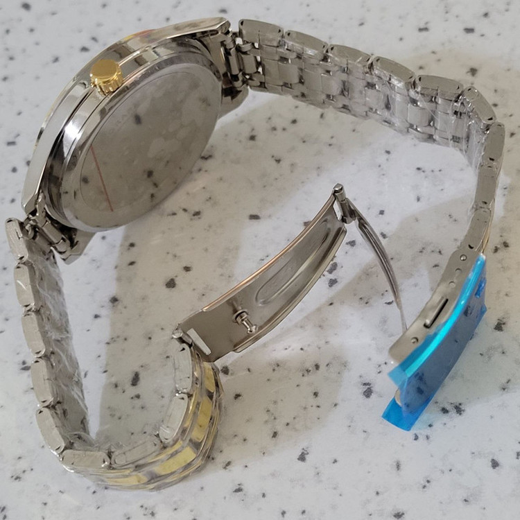 ساعت مچی عقربهای مردانه کوارتز مدل دو تقویم دی دیت الوز کد 02