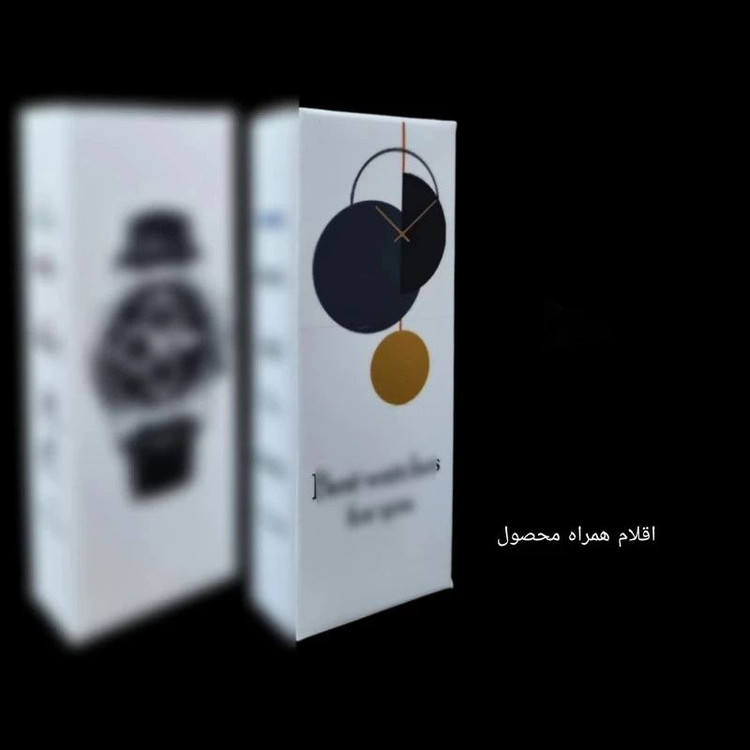 ست ساعت مچی عقربه ای زنانه و مردانه مدل تگ موتور ساده
