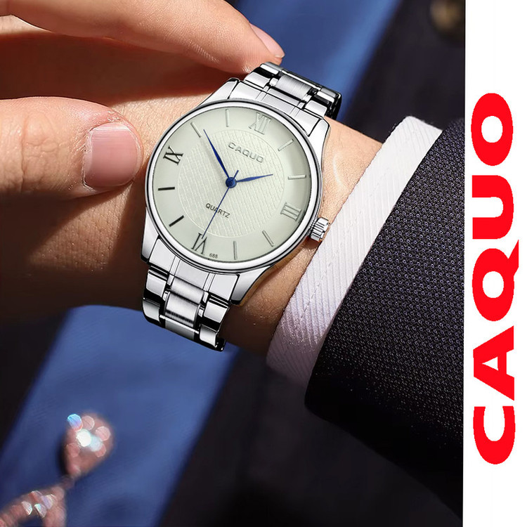 ست ساعت مچی زنانه و مردانه کاکیو مدل کلاسیک کژوال کد ca-u-sf1