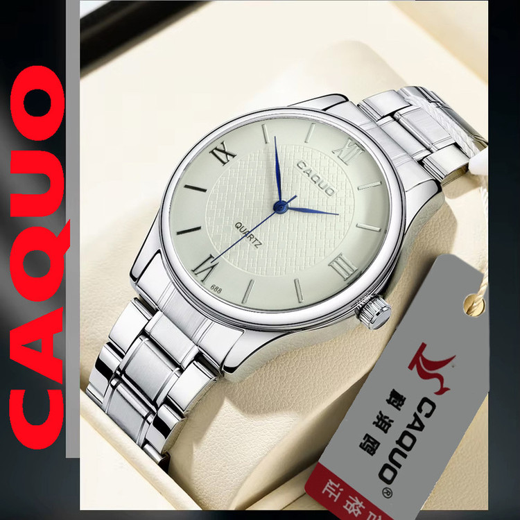 ست ساعت مچی زنانه و مردانه کاکیو مدل کلاسیک کژوال کد ca-u-sf1