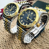 ست ساعت مچی عقربه ای زنانه و مردانه مدل DATE JUST