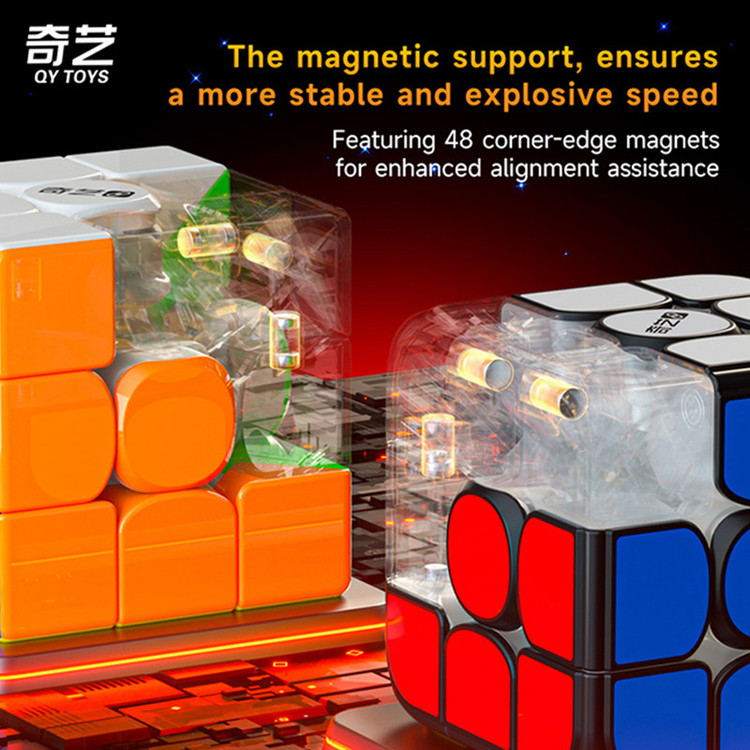 مکعب روبیک چی ای مدل هوشمند بلوتوثی SC-S کای وای 3×3 QY Smart Cube Standard