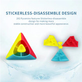 مکعب روبیک چی ای مدل هرم کای وای 2×QY Pyraminx 2