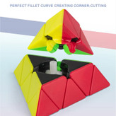 مکعب روبیک چی ای مدل هرم کای وای 3×3 QY Pyraminx Qiming S2