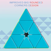 مکعب روبیک چی ای مدل هرم کای وای 3×3 QY Pyraminx Qiming S2