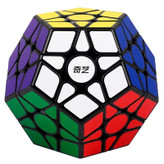 مکعب روبیک چی ای مدل مگامینکس کای وای کایهنگ دبلیو 3×3 QY Megaminx QiHeng Black W
