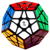 مکعب روبیک چی ای مدل مگامینکس کای وای کایهنگ دبلیو 3×3 QY Megaminx QiHeng Black W
