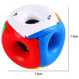 مکعب روبیک چی ای مدل دونات کای وای 3×3 QY Hollow Tori