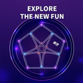 مکعب روبیک چی ای مدل مگامینکس کای وای 2×2 QY Megaminx