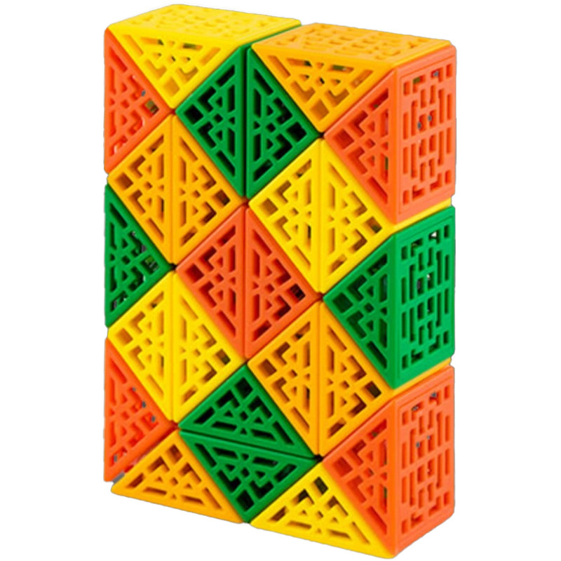 مکعب روبیک چی ای مدل ماری دی ان ای 24 قطعه کای وای QY Magic Snake DNA 24 pcs