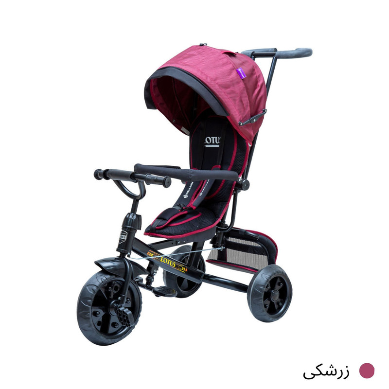 سهچرخه کودک دلیجان مدل سه چرخه لوتوس