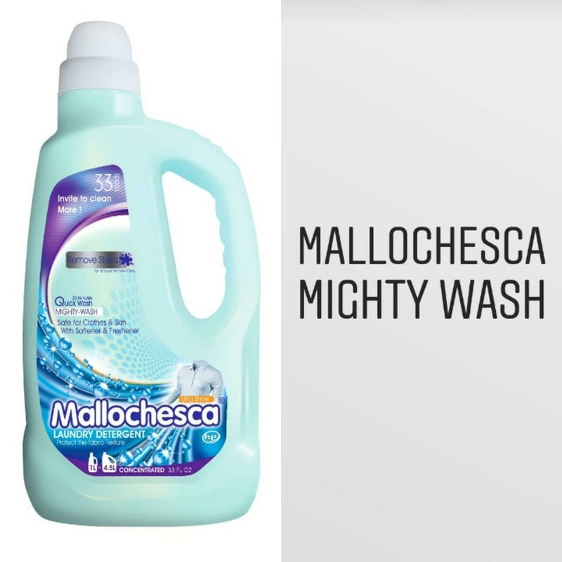 مایع رنگین شوی مالوچسکا مدل mighty wash حجم 1000 میلی لیتر